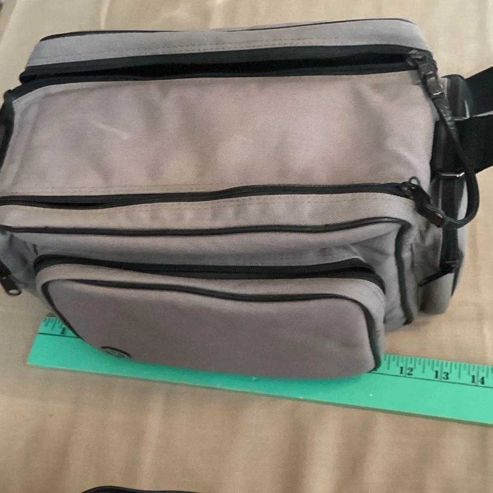 EUC Olympus Camera Kit with Black and Gray Bag